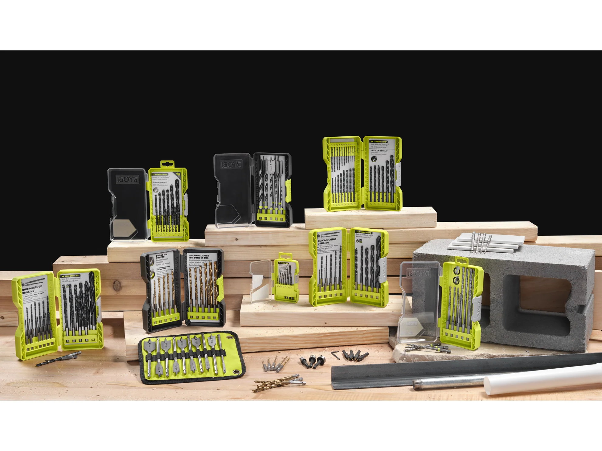15 PC. ROUND SHANK BLACK OXIDE DRILL BIT SET - Image 4