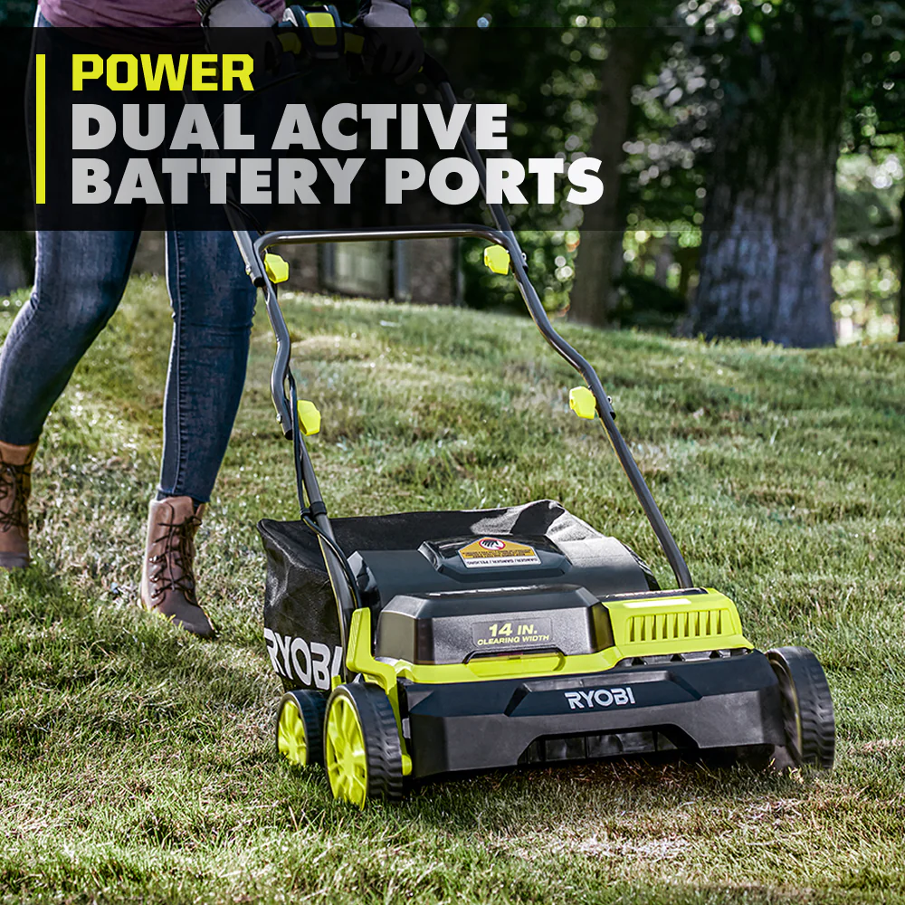 18V ONE+ HP Brushless 14" Dethatcher/Aerator Kit - Image 5