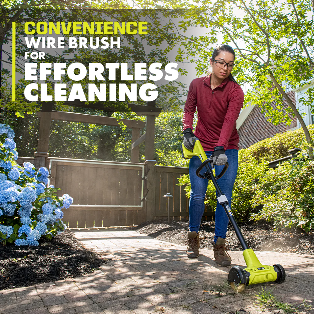18V ONE+ OUTDOOR PATIO CLEANER - WIRE BRUSH - Image 4