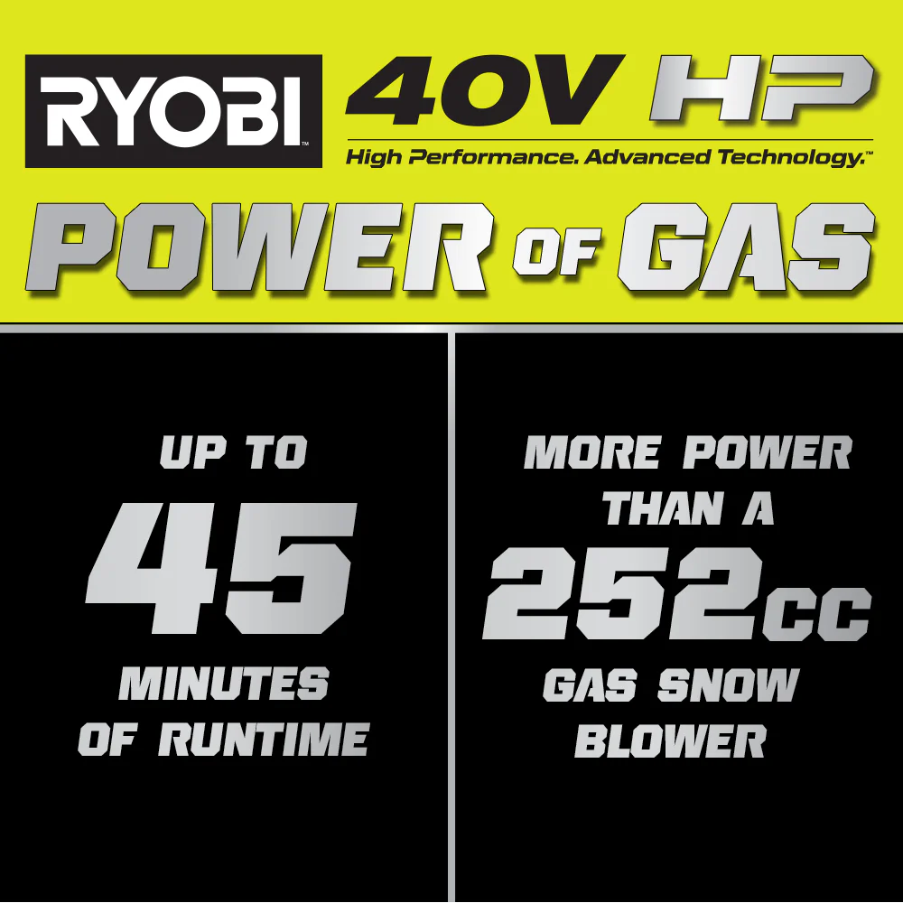 40V HP Brushless Whisper Series 24” Two-Stage Snow Blower Kit - Image 2