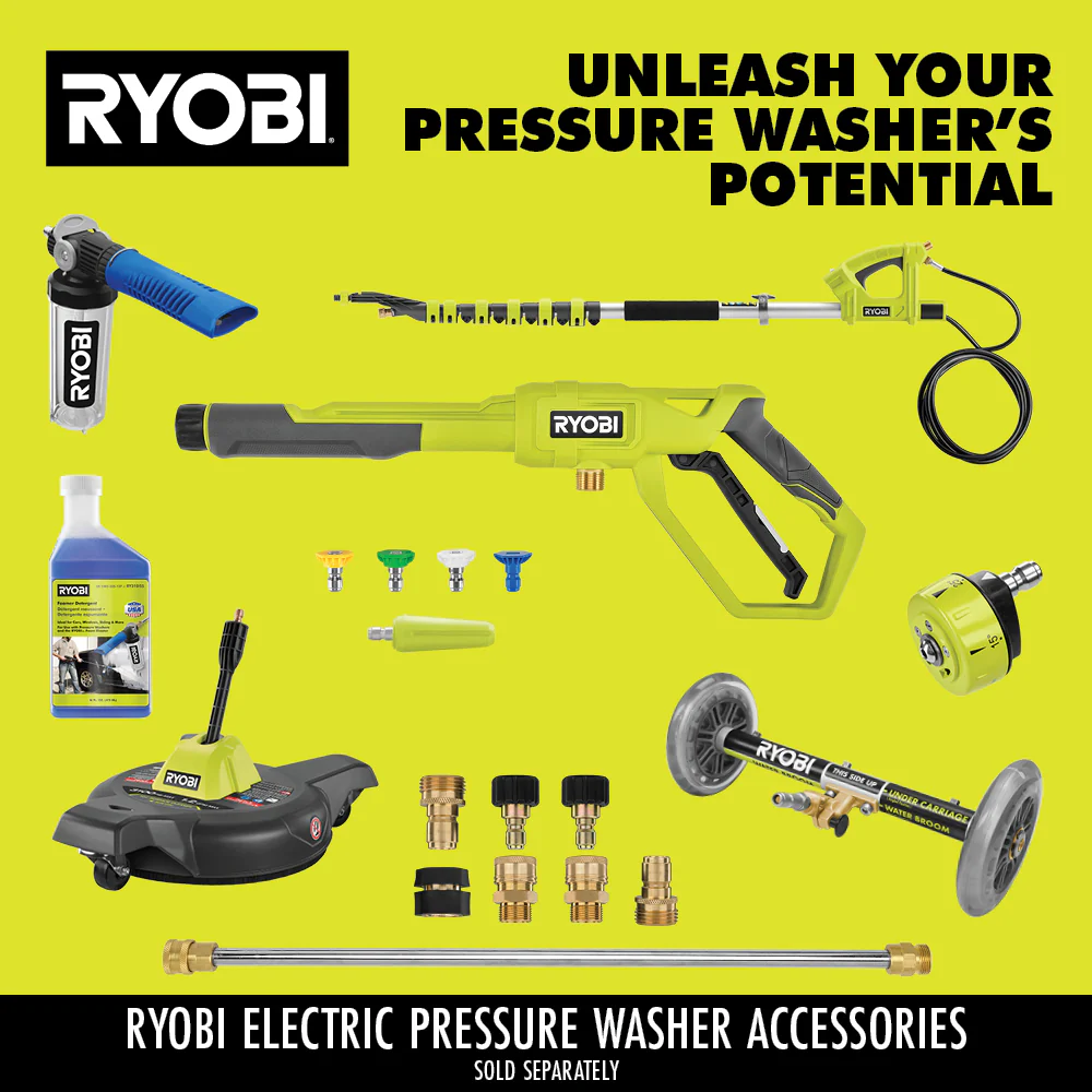 1800 PSI 1.2 GPM Electric Pressure Washer - Image 13