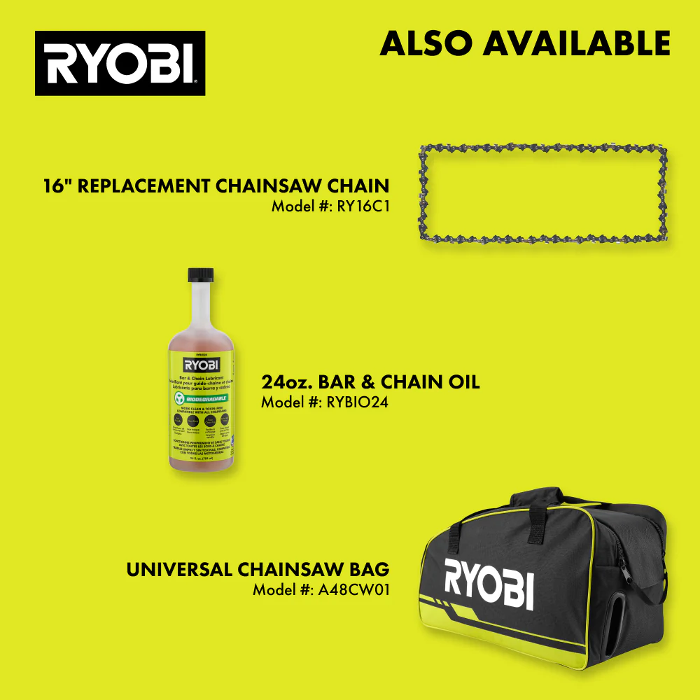 40V HP Brushless 16" Chainsaw Kit - Image 11